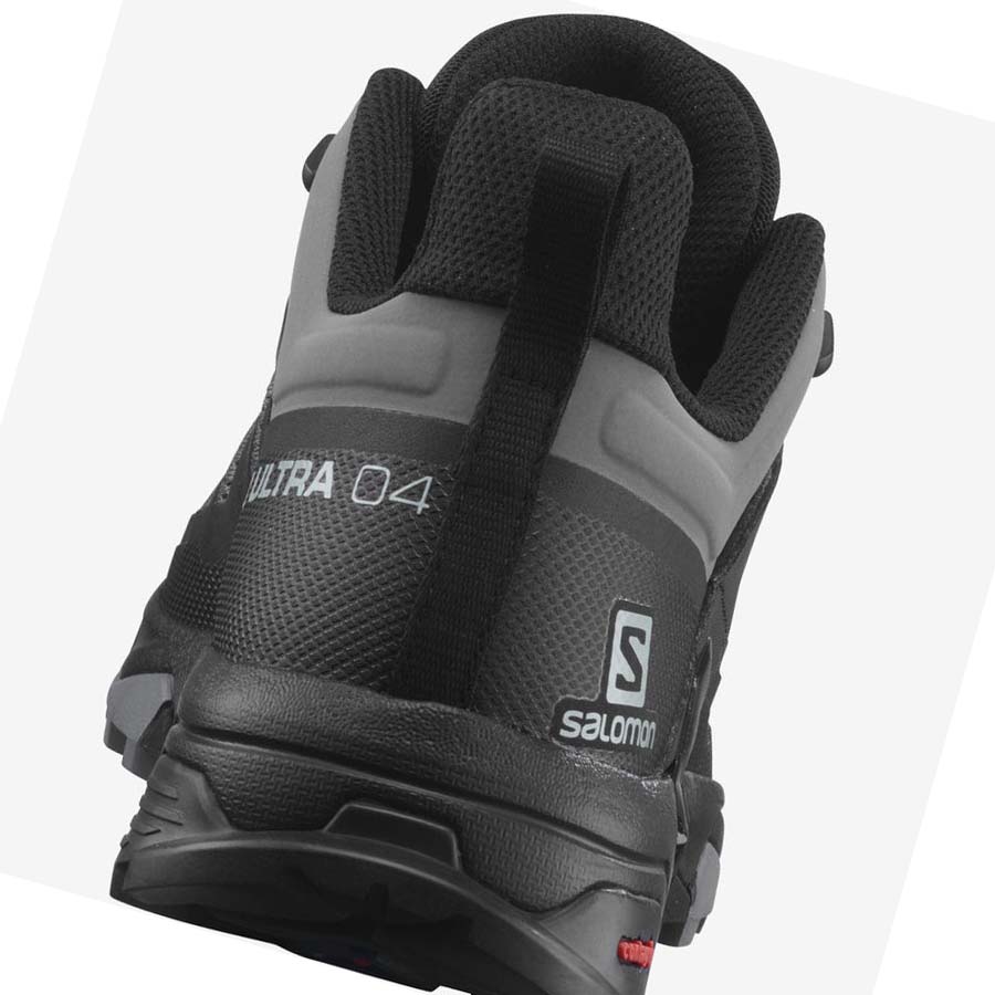 Salomon X ULTRA 4 Erkek Yürüyüş Ayakkabısı Gri Siyah | TR 3559XYU